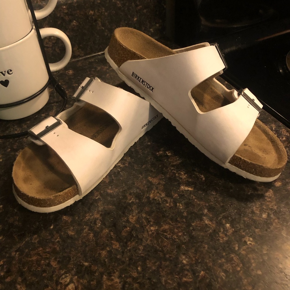 Birkenstock Arizona Sandal - Kids' (White)